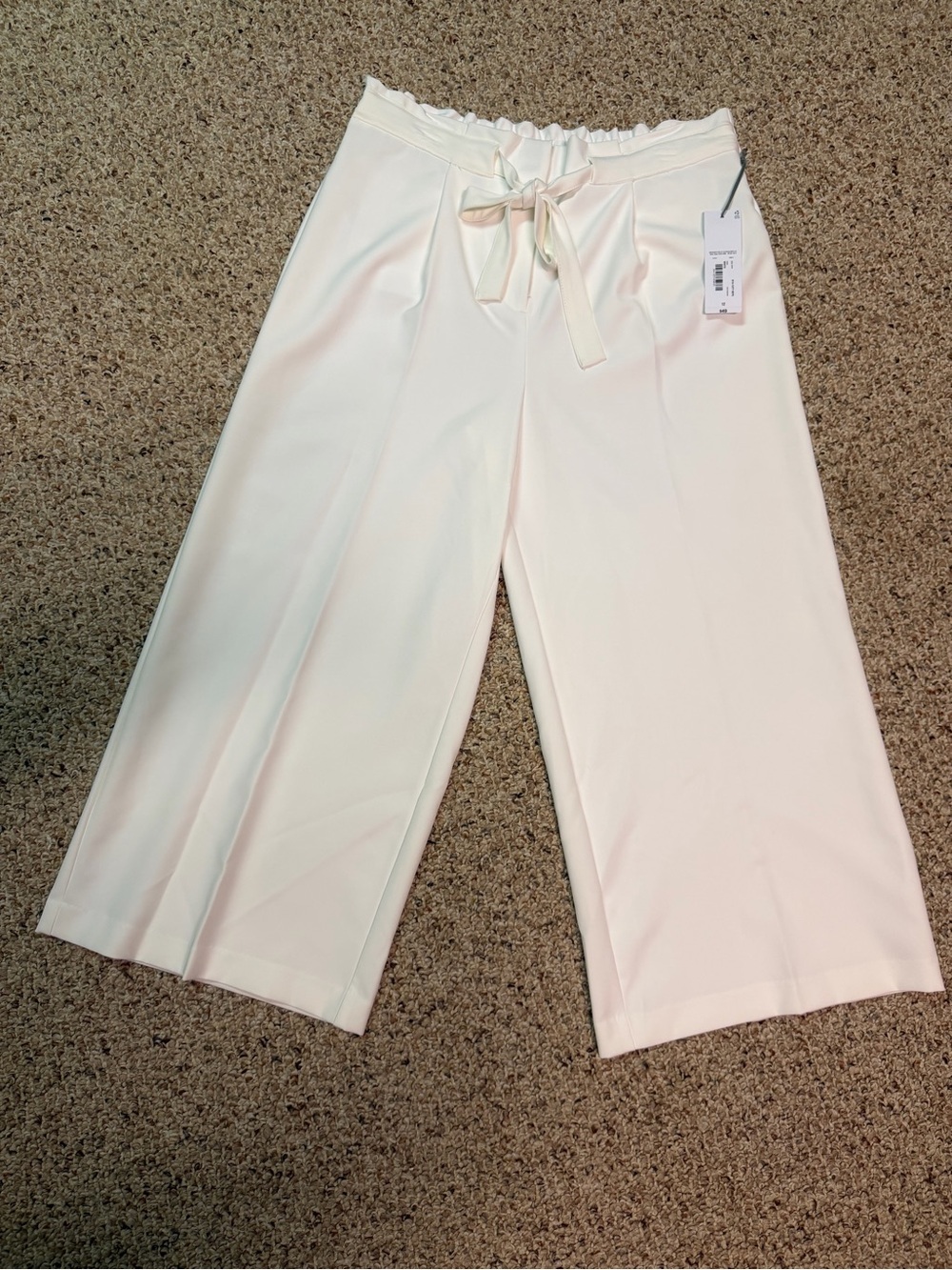 Liz Claiborne Wide-Leg Paperbag Crop Pants